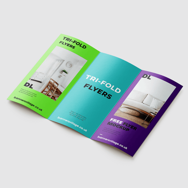 Tri-Fold Flyers A4 - Banners Village