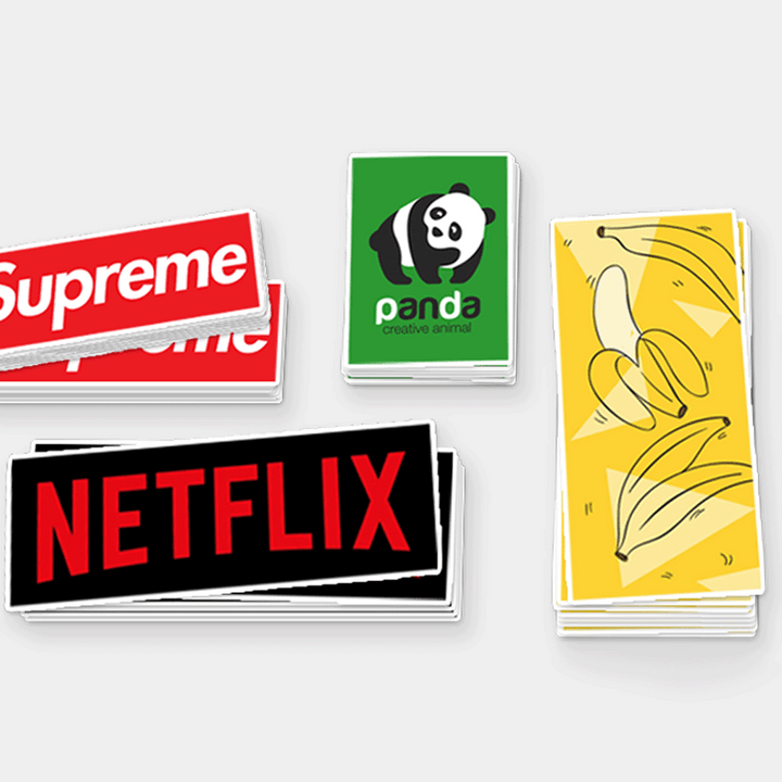 Buy Rectangular Stickers Printing Online – Banners Village